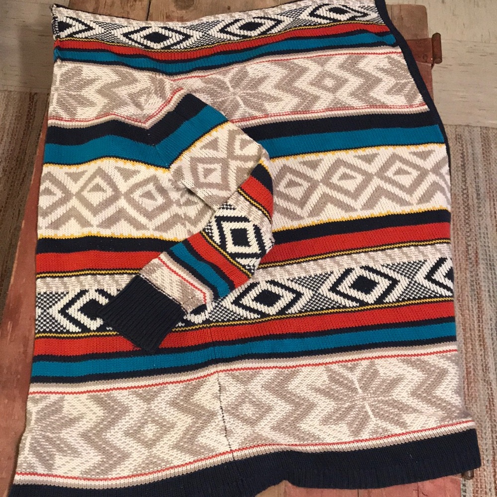 Blanket cardigan